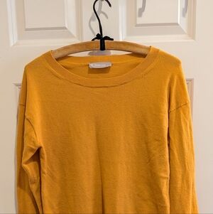 Everlane Mustard Sweater